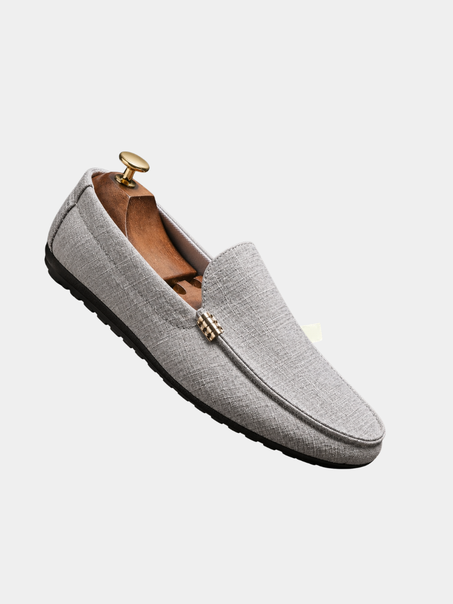 Mocassins Dessus Toile Pour Homme