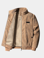 Homme Veste Velours Côtelé