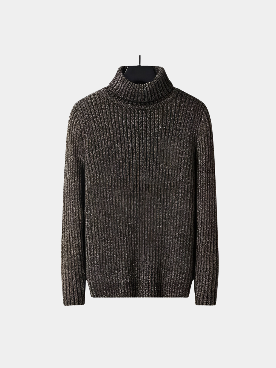 Pull Maille Côtelée Pour Homme