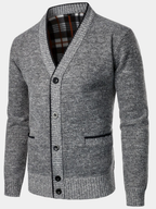 Cardigan Matière Stretch Pour Homme