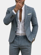 Homme Costume Coupe Ajustée