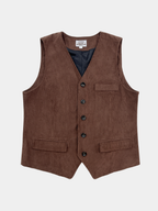 Homme Gilet Velours Côtelé