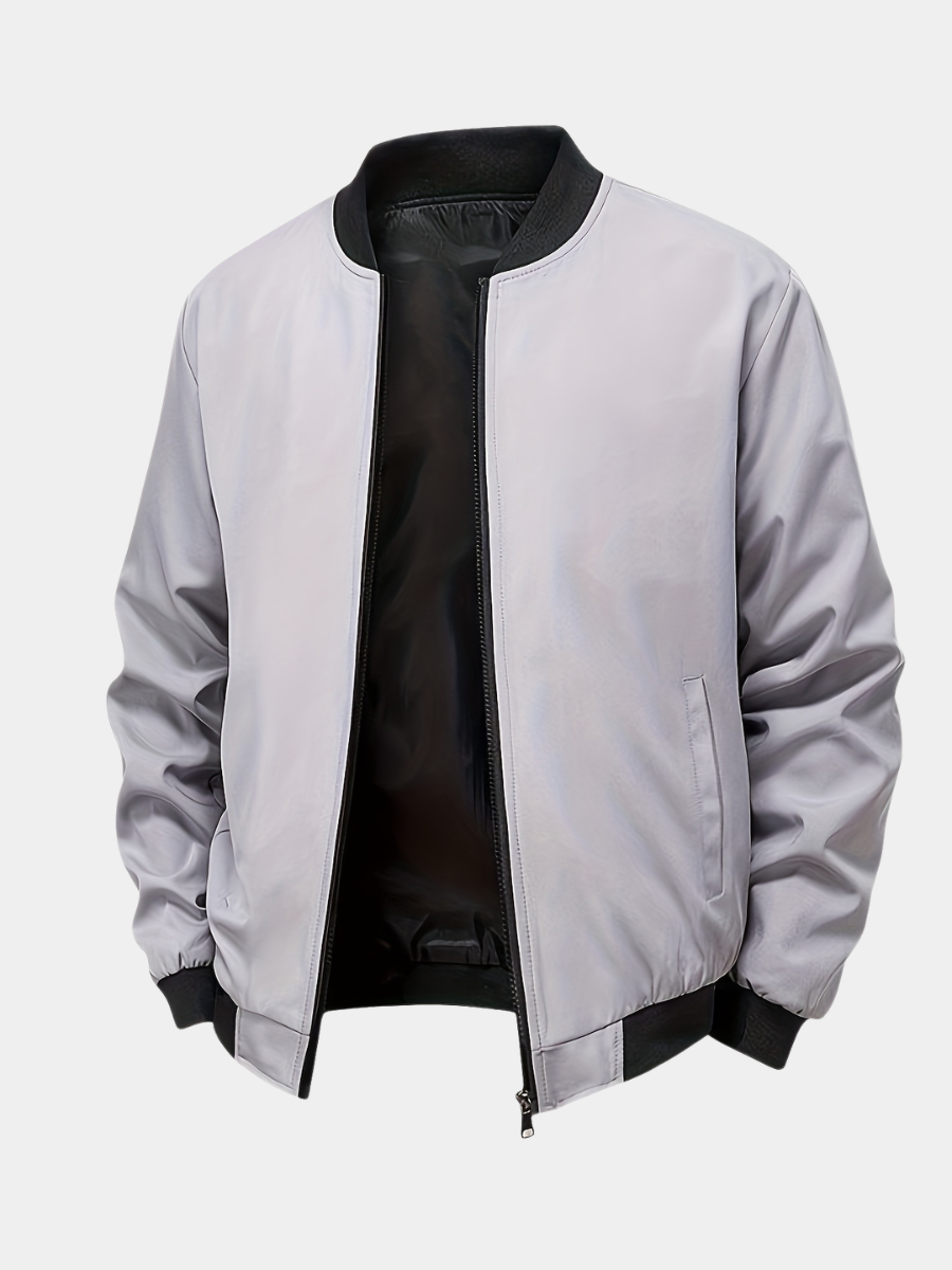Blouson Teddy Coupe Droite Pour Homme