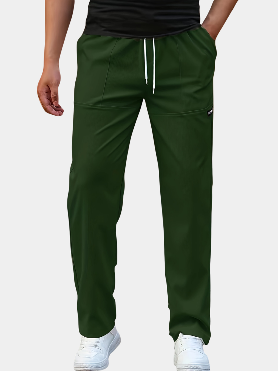 Homme Pantalon Coupe Droite