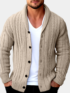 Cardigan Matière Stretch Coupe Ample Pour Homme