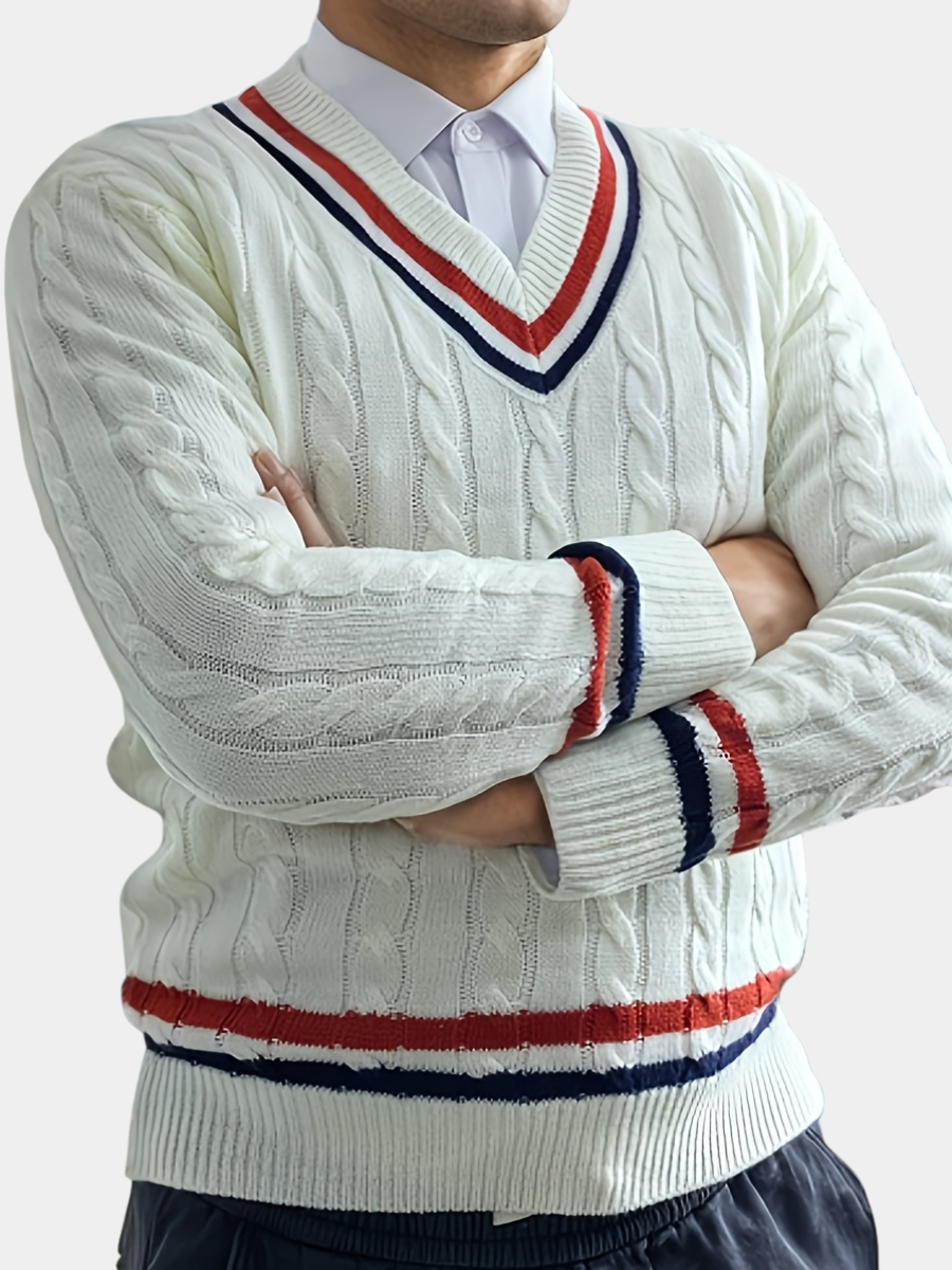 Pull Maille Douce Coupe Droite Pour Homme