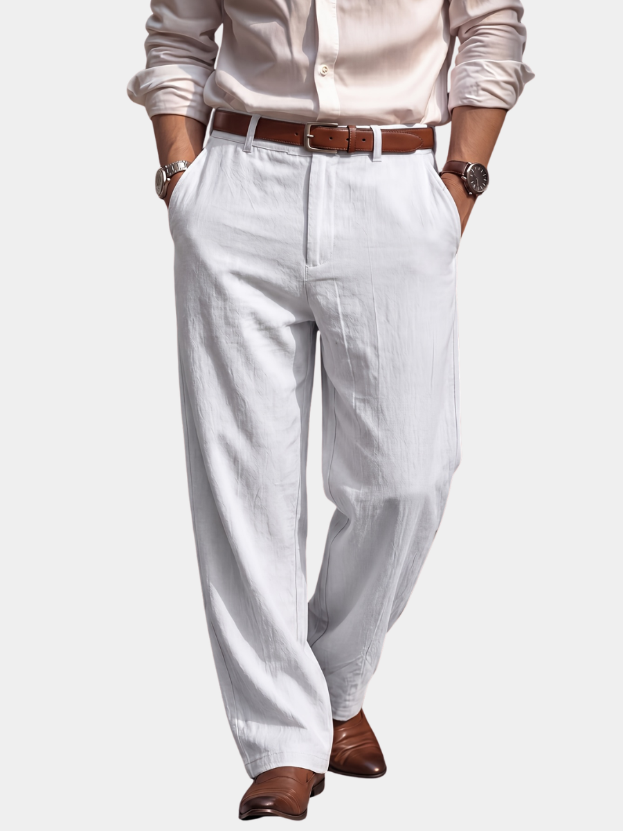 Pantalon Aspect Lin 2 Pour Homme