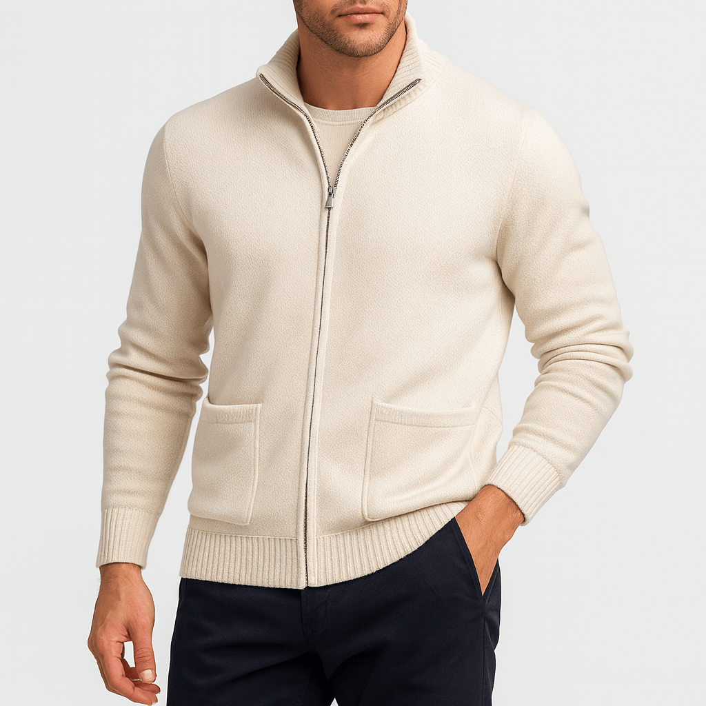 Homme Cardigan Coton Léger