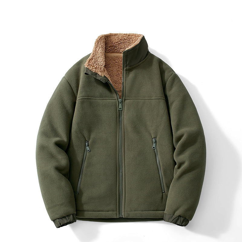 Veste Matelassé Fermeture Zippée Pour Homme