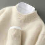 Homme Pull Col Montant