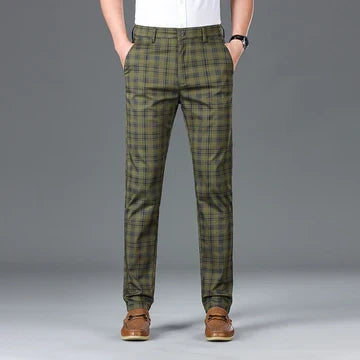Pantalon Motif Carreaux Pour Homme