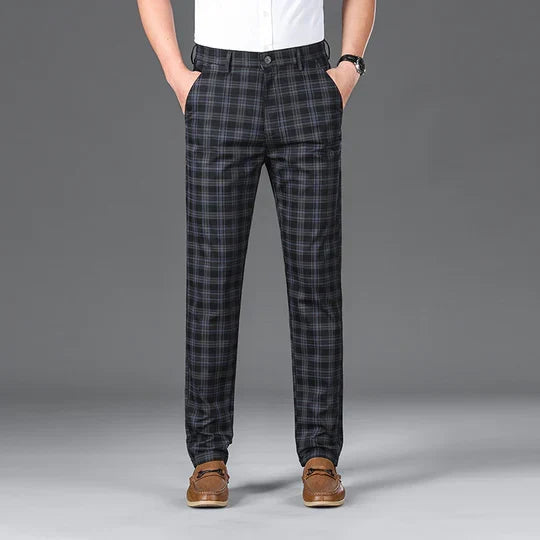 Pantalon Motif Carreaux Pour Homme