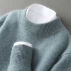 Homme Pull Col Montant