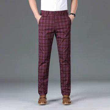 Pantalon Motif Carreaux Pour Homme