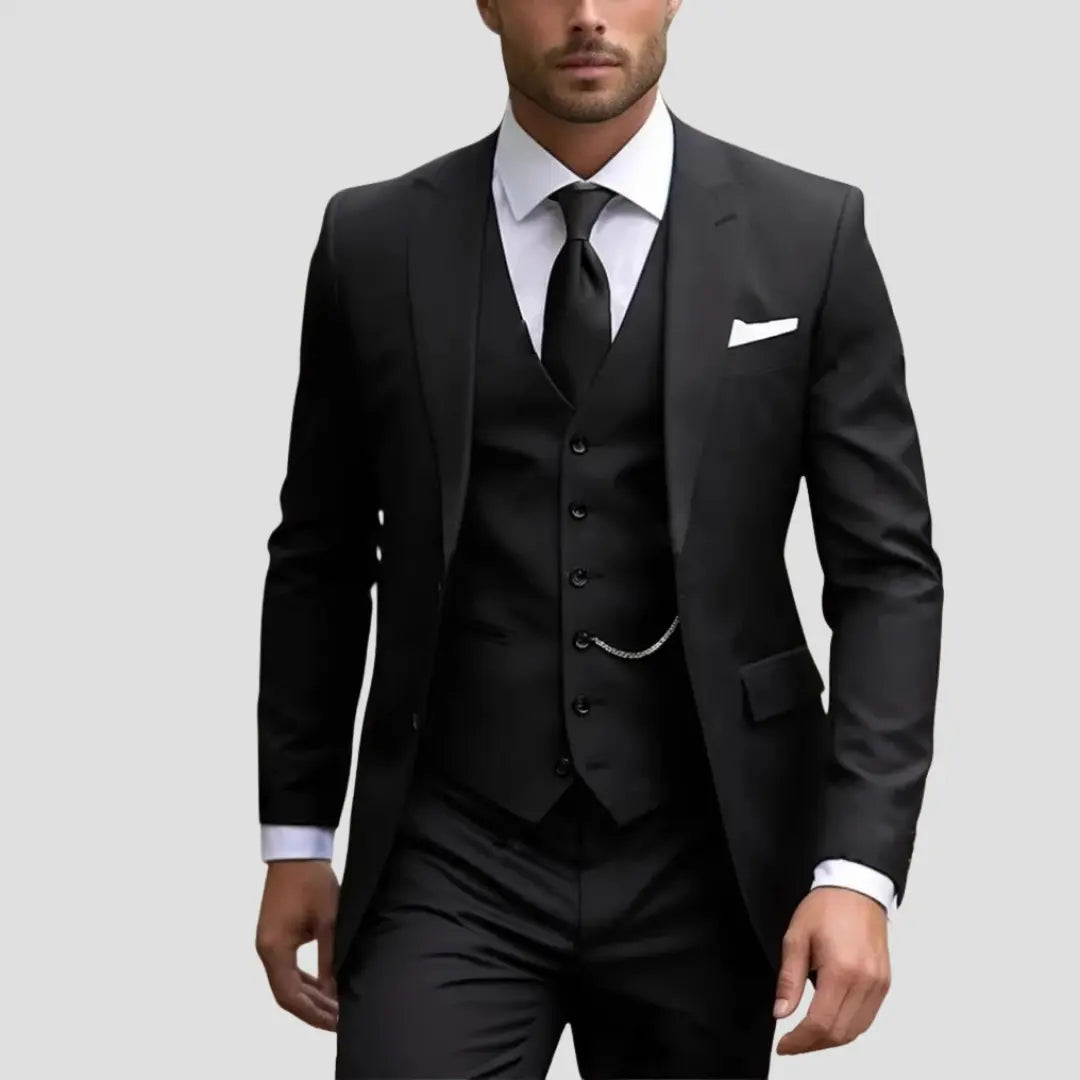 Costume 2 Pièces Coupe Ajustée Pour Homme