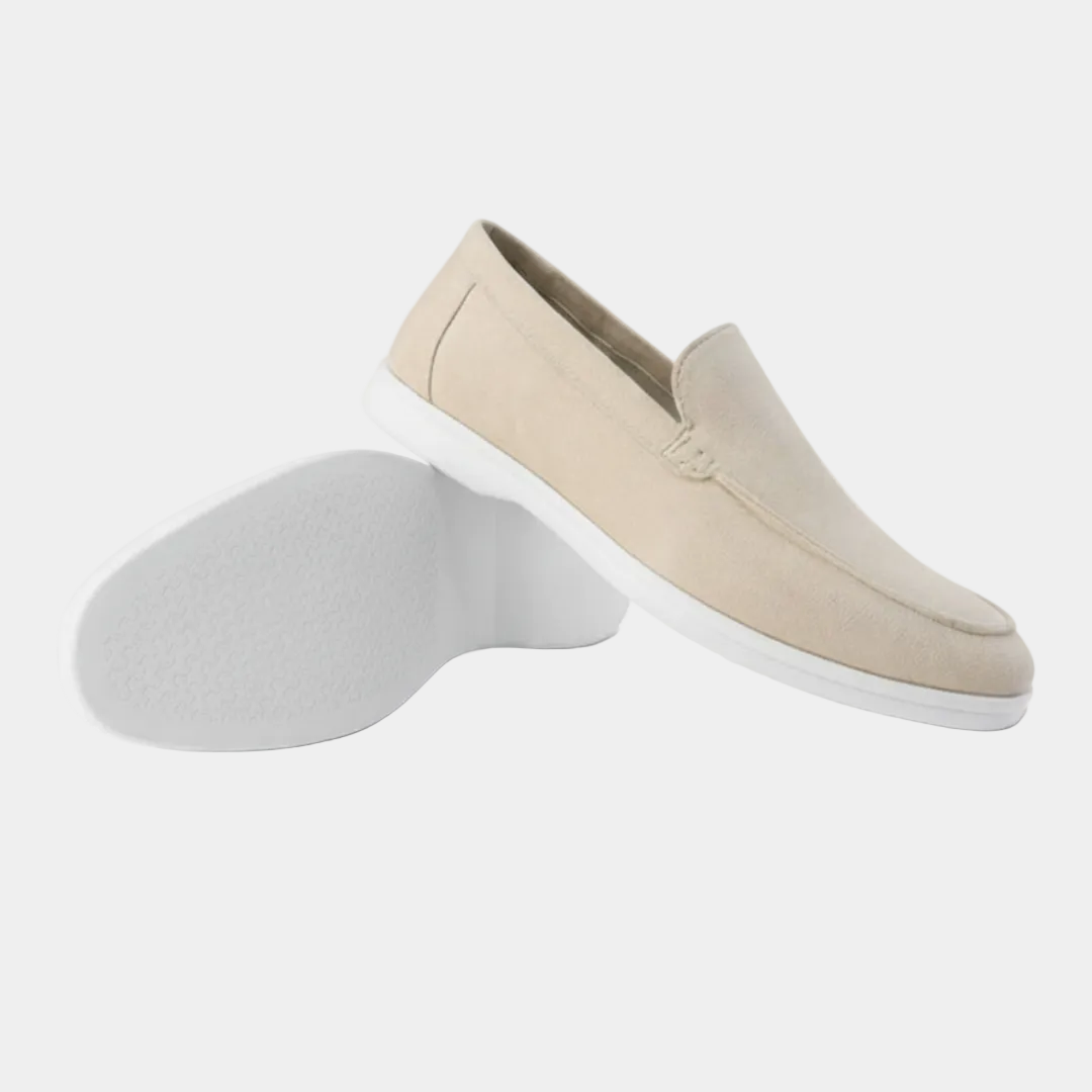 Mocassins Aspect Daim Pour Homme