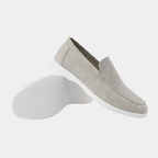 Mocassins Semelle Contrastée À Lacets Coutures Apparentes Pour Homme