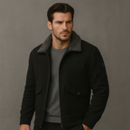 Veste Maille Côtelée Pour Homme