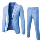 Homme Costume Coupe Ajustée