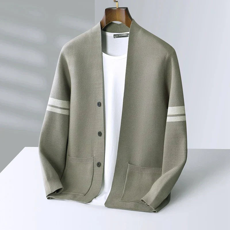 Homme Cardigan Col Châle