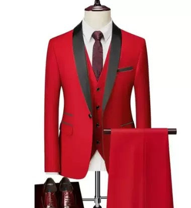 Costume 2 Pièces Coupe Droite 2 Pour Homme