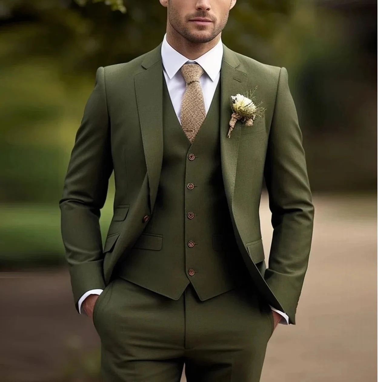 Homme Costume 3 Pièces