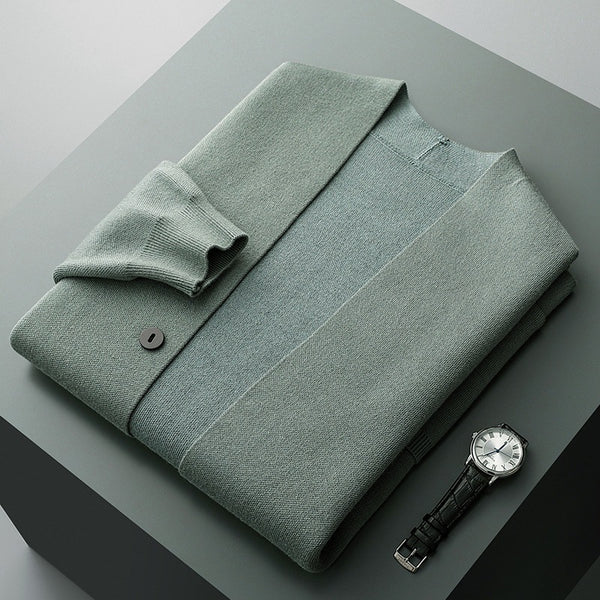 Homme Cardigan Col Châle