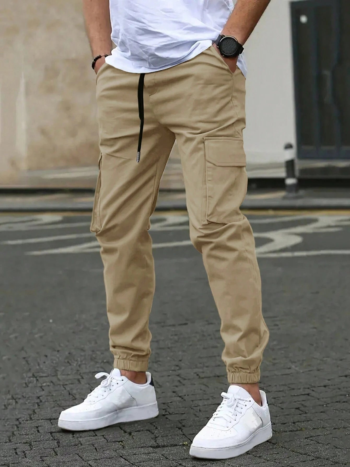 Pantalon Coupe Fuselée Pour Homme