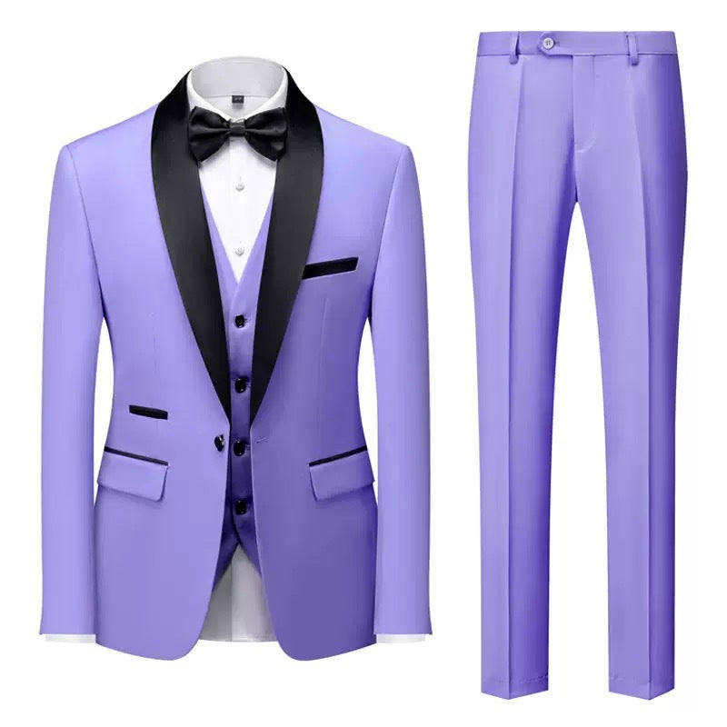 Costume 2 Pièces Coupe Droite 2 Pour Homme