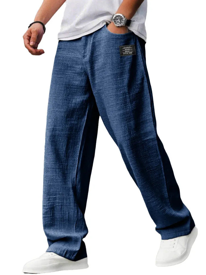 Pantalon Jambe Droite Pour Homme