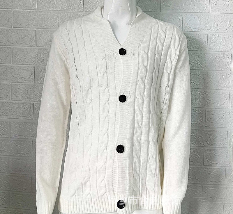 Cardigan Matière Stretch Coupe Ample Pour Homme