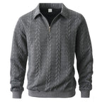 Polo Maille Côtelée Coupe Tailleur Pour Homme