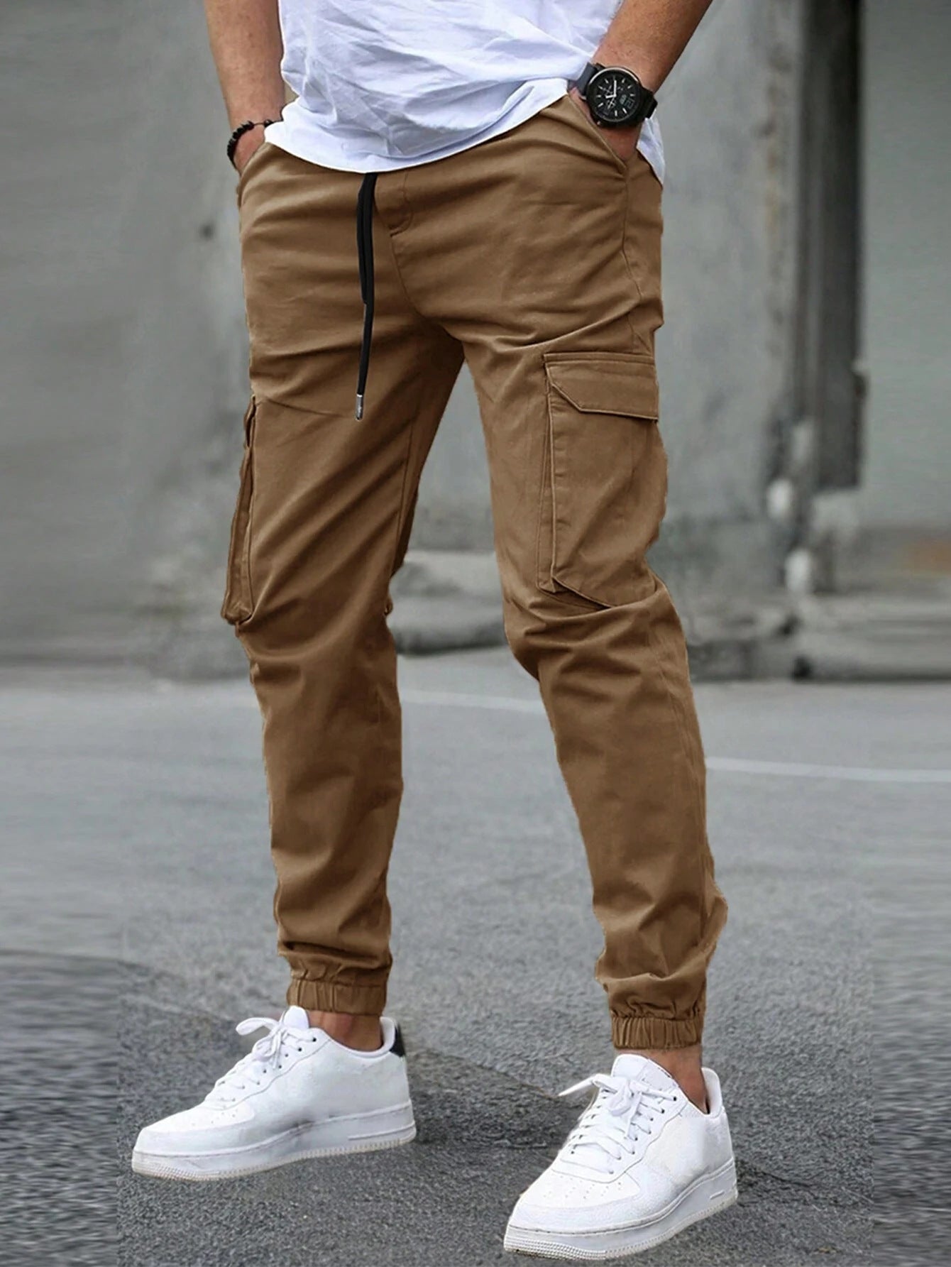 Pantalon Coupe Fuselée Pour Homme