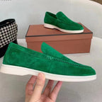Homme Mocassins Aspect Daim