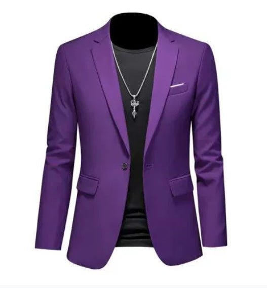 Blazer Coupe Ajustée Pour Homme