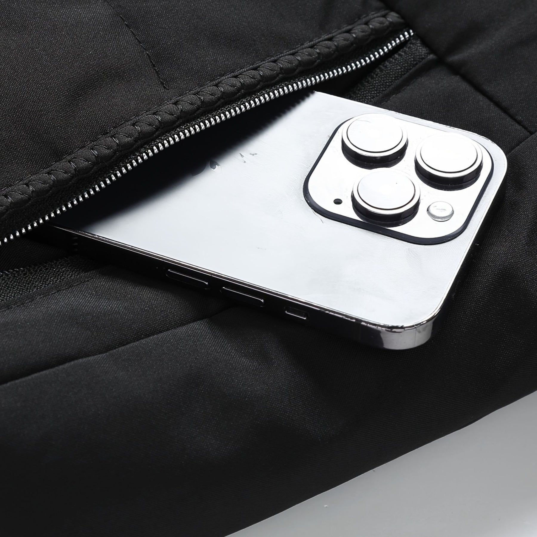 Veste Maille Côtelée Fermeture Zippée Pour Homme