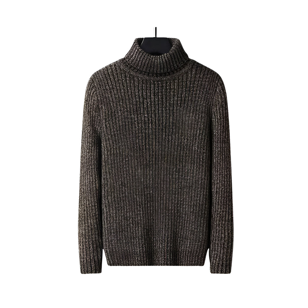 Pull Maille Côtelée Pour Homme