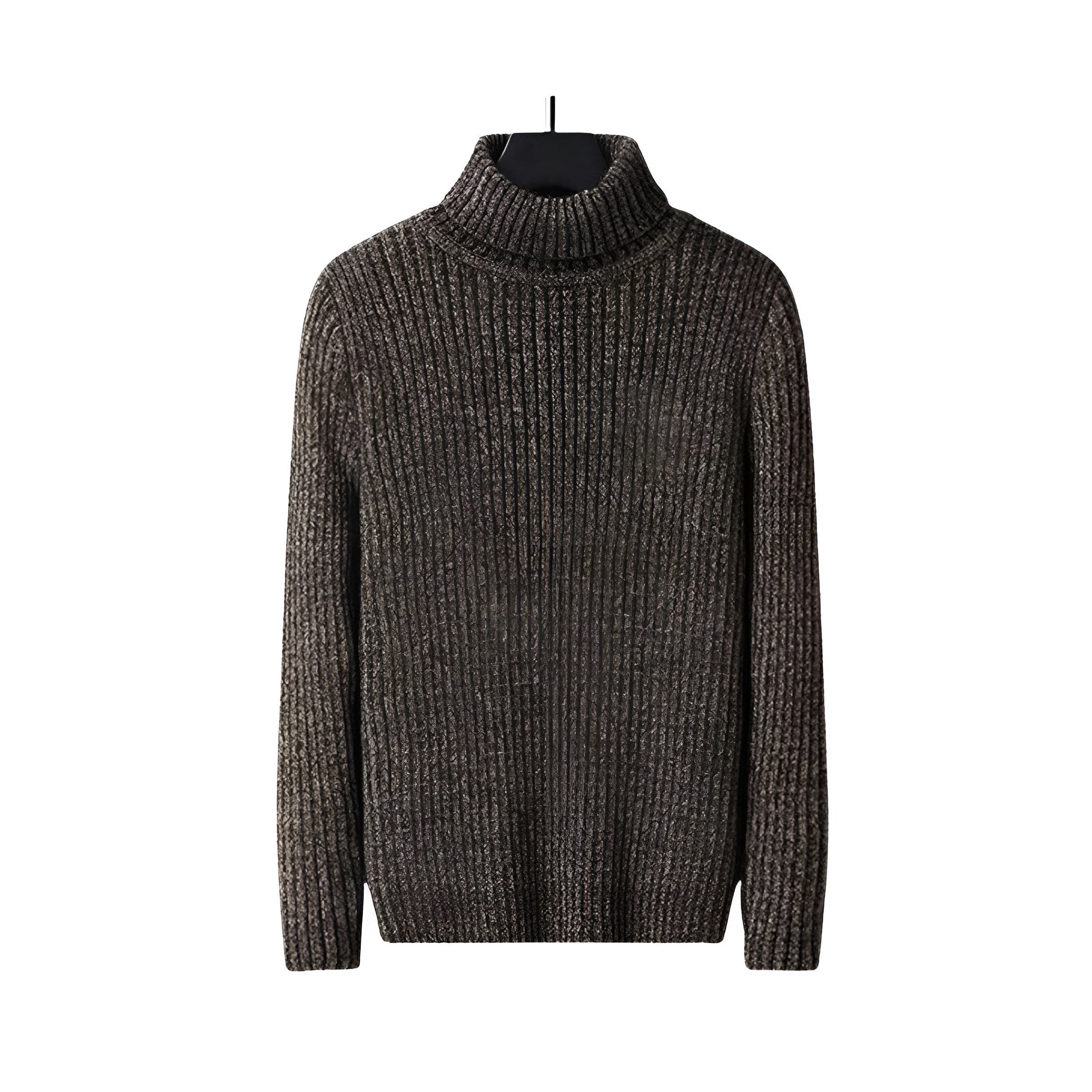 Pull Maille Côtelée Pour Homme