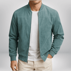 Homme Veste Bomber Daim