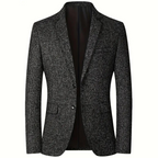 Blazer Coupe Structurée Pour Homme