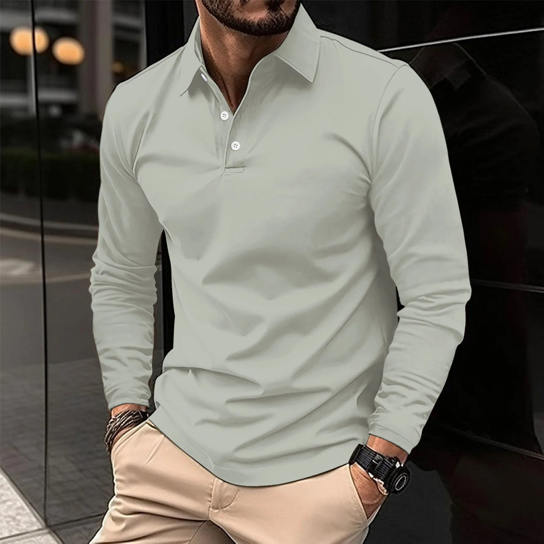 Polo Coupe Ajustée Pour Homme