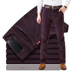 Homme Pantalon Velours Côtelé