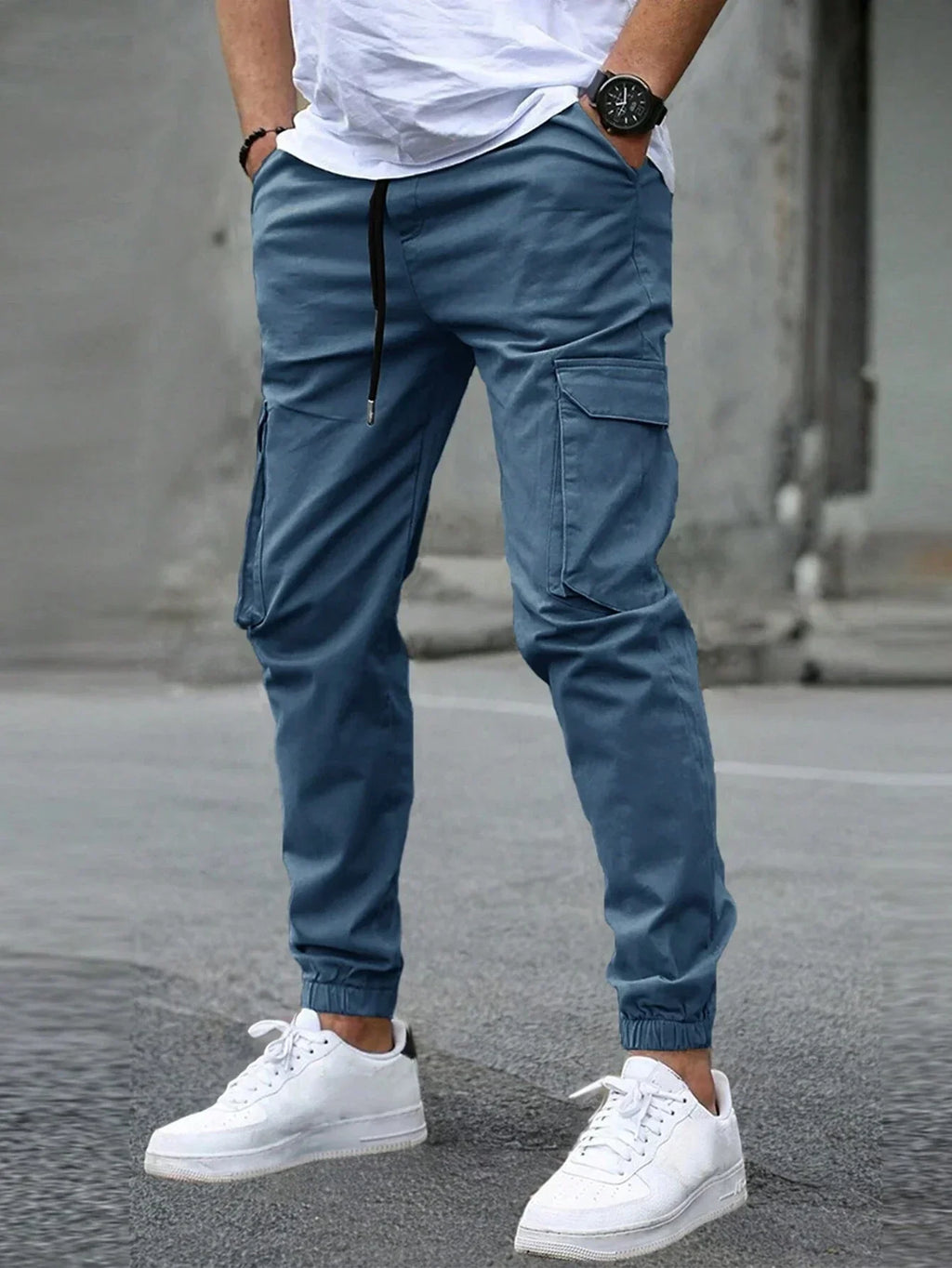 Pantalon Coupe Fuselée Pour Homme