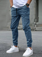 Pantalon Coupe Fuselée Pour Homme