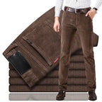 Homme Pantalon Velours Côtelé