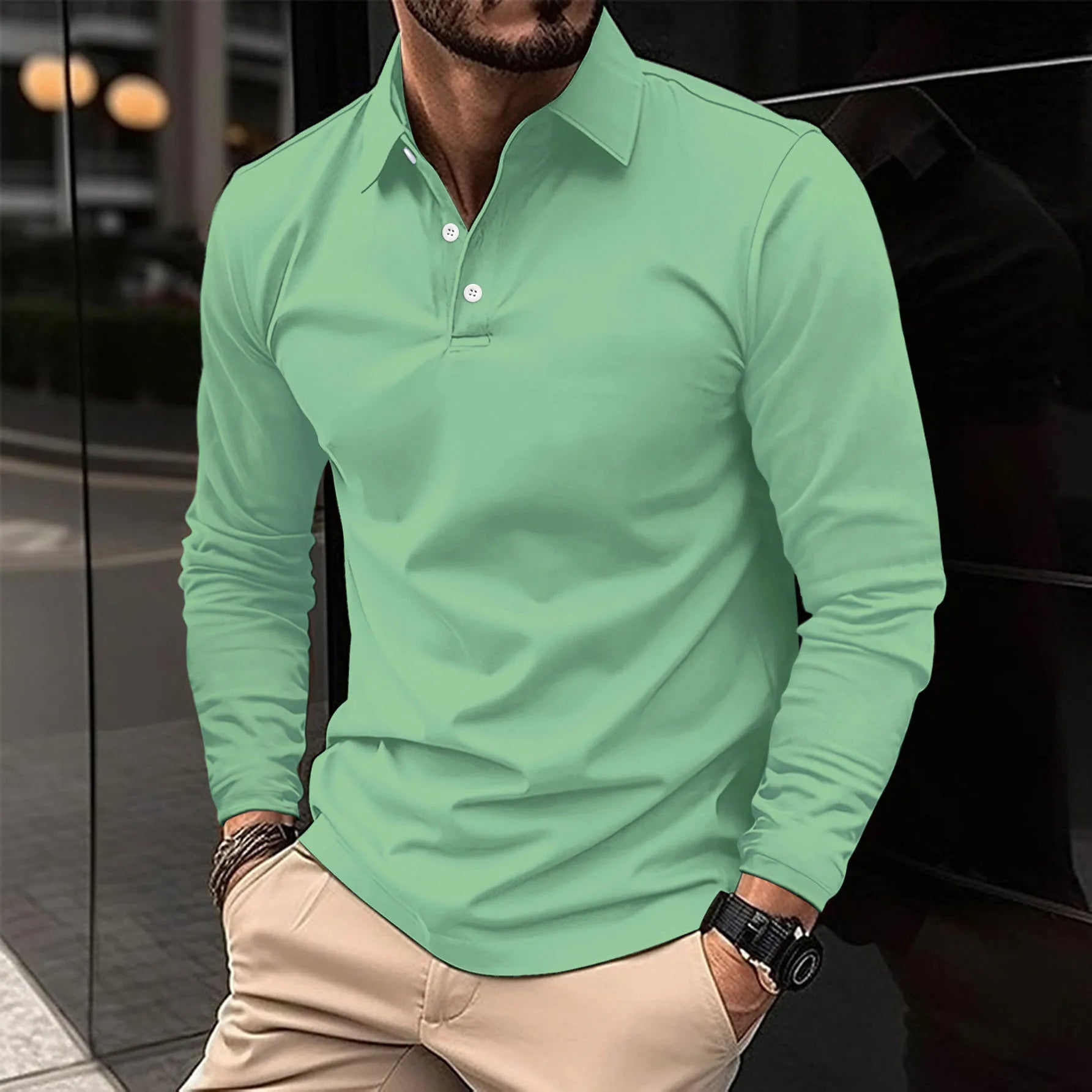 Polo Coupe Ajustée Pour Homme