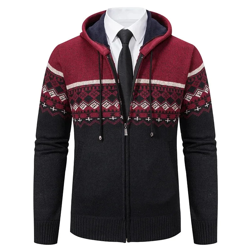 Veste Maille Douce Coupe Droite Pour Homme
