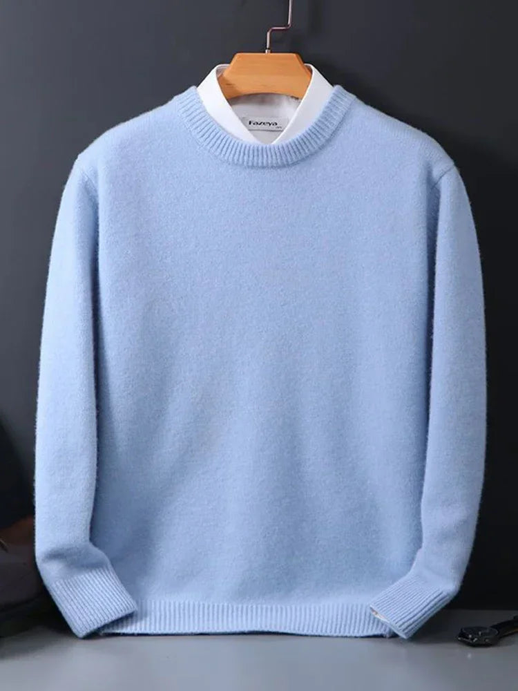 Homme Pull Col Rond