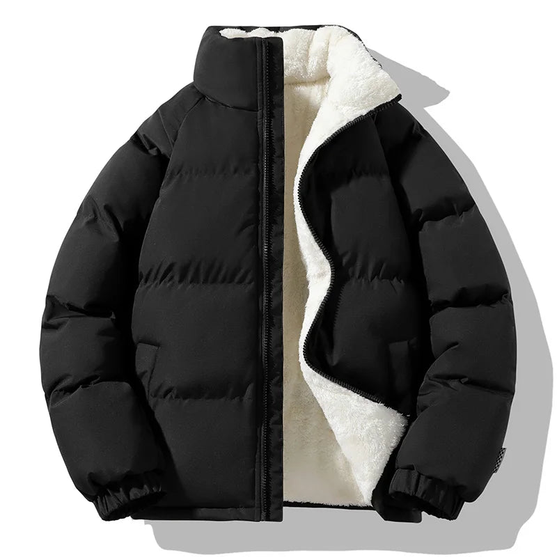 Doudoune Matelassé Fermeture Zippée Pour Homme