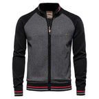 Homme Cardigan Bicolore